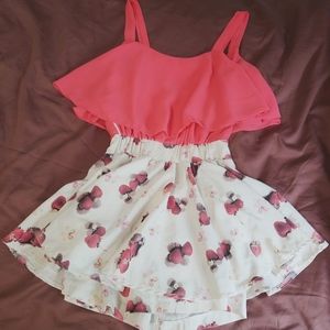 Adorable Strawberry Romper